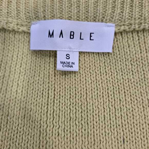 EUC Mable Ribbed Knit Cropped Top and Mini Skirt 2 Piece Set Asst Sizes - Picture 5 of 9